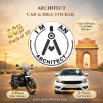 Premium Quality Architect Car & Bike Stickers