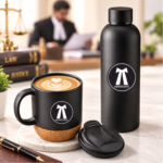 Advocate Matte Finish Bottle & Coffee Mug Combo Set