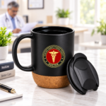 Doctor Matte Finish Coffee Mug with Cork Base