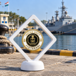 Premium Quality Indian Navy Veteran Blazer Lapel Pin