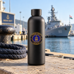 Indian Navy Veteran Insulated Water Bottle