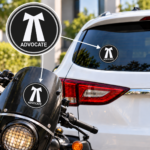 Premium Quality Advocate Car & Bike Stickers